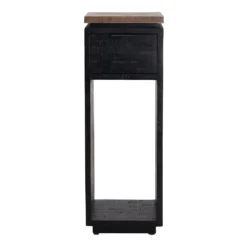 Camden Teak Plant Stand With Drawer -Furniture Specialty Store BB PS9