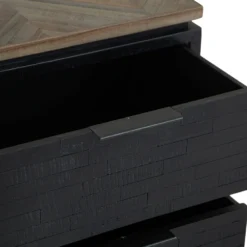 Camden Teak Small 1 Door 3 Drawer Sideboard -Furniture Specialty Store BB STS4