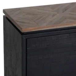 Camden Teak Small 1 Door 3 Drawer Sideboard -Furniture Specialty Store BB STS6