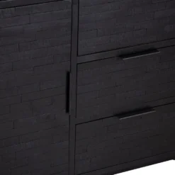 Camden Teak Small 1 Door 3 Drawer Sideboard -Furniture Specialty Store BB STS8