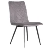 Retro Dark Grey Dining Chair