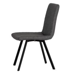 Industrial Grey Diamond Stitch Flared Leg Dining Chair -Furniture Specialty Store CH67 GR 3