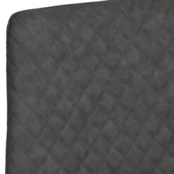 Industrial Grey Diamond Stitch Flared Leg Dining Chair -Furniture Specialty Store CH67 GR 4