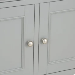 Dorset Storm Grey Painted Oak Writing Bureau -Furniture Specialty Store CL BU SG 10