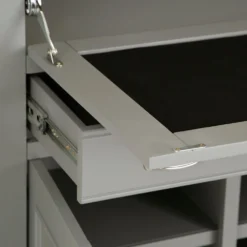 Dorset Storm Grey Painted Oak Writing Bureau -Furniture Specialty Store CL BU SG 4