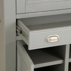 Dorset Storm Grey Painted Oak Writing Bureau -Furniture Specialty Store CL BU SG 5