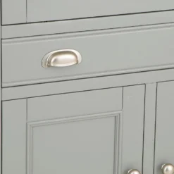 Dorset Storm Grey Painted Oak Writing Bureau -Furniture Specialty Store CL BU SG 9