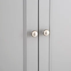 Dorset Storm Grey Painted Oak Extra Large Tall Drinks Cabinet -Furniture Specialty Store CL DC SG 11