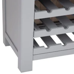 Dorset Storm Grey Painted Oak Extra Large Tall Drinks Cabinet -Furniture Specialty Store CL DC SG 12