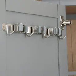 Dorset Storm Grey Painted Oak Large Utility Cupboard 17 Dorset Storm Grey Painted Oak Large Utility Cupboard -Furniture Specialty Store CL LUU SG 5