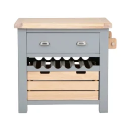 Dorset Storm Grey Painted Oak Small Kitchen Island -Furniture Specialty Store CL SI SG 10