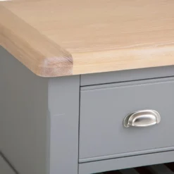 Dorset Storm Grey Painted Oak Small Kitchen Island -Furniture Specialty Store CL SI SG 5