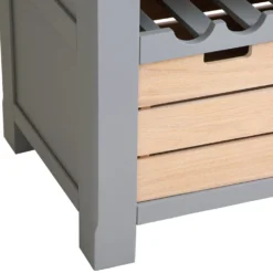 Dorset Storm Grey Painted Oak Small Kitchen Island -Furniture Specialty Store CL SI SG 6
