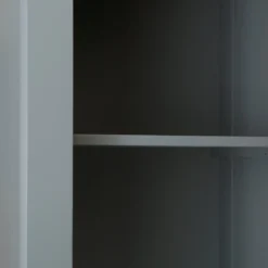 Dorset Storm Grey Painted Oak Slim Utility Cupboard 18 Dorset Storm Grey Painted Oak Slim Utility Cupboard -Furniture Specialty Store CL SUU SG 4