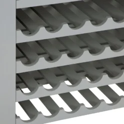 Dorset Storm Grey Painted Oak Wine Cabinet -Furniture Specialty Store CL SWC SG 5