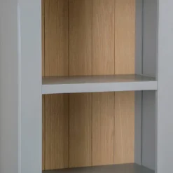 Dorset Storm Grey Painted Oak Tall Wine Cabinet -Furniture Specialty Store CL TWR SG 3