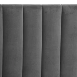 Soho King Size Bed Frame Grey Velvet -Furniture Specialty Store COF 12435 8 992fea13 8ce5 450e a709 693e755fa67d