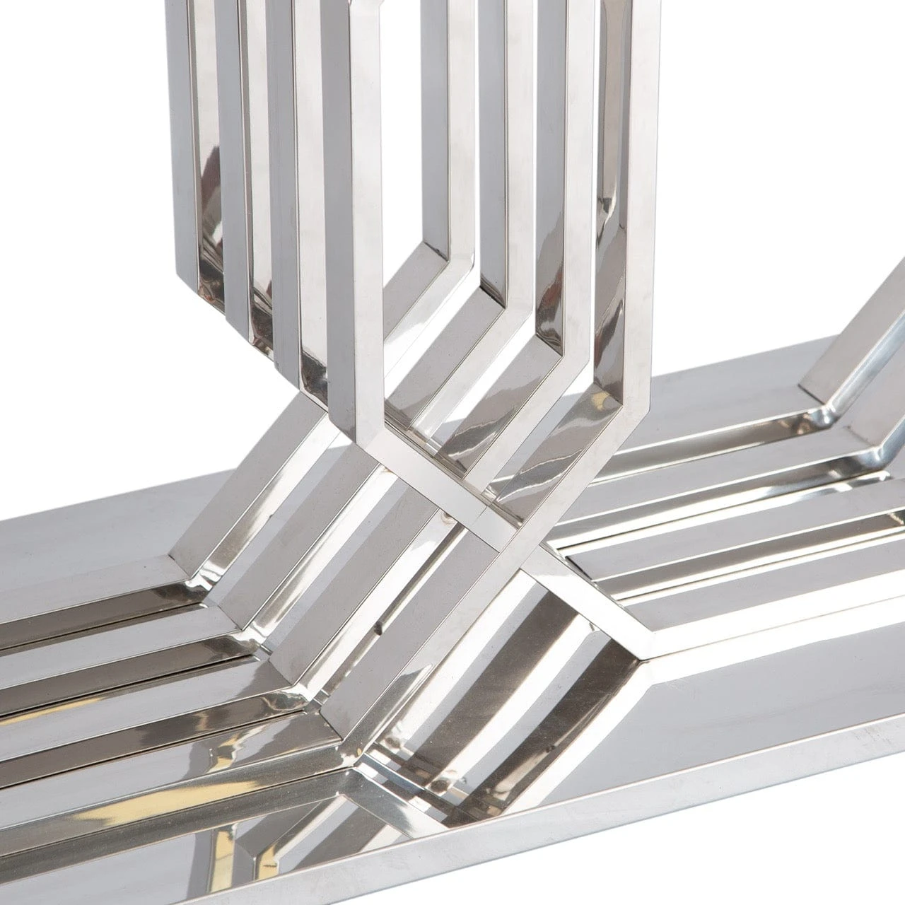 Genoa Glass 1.8m Dining Table 4 Genoa Glass 1.8m Dining Table - Image 4