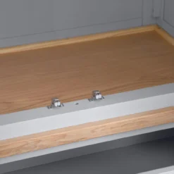 Eaton Grey Painted Oak Double Wardrobe -Furniture Specialty Store EA 2DR G4Large