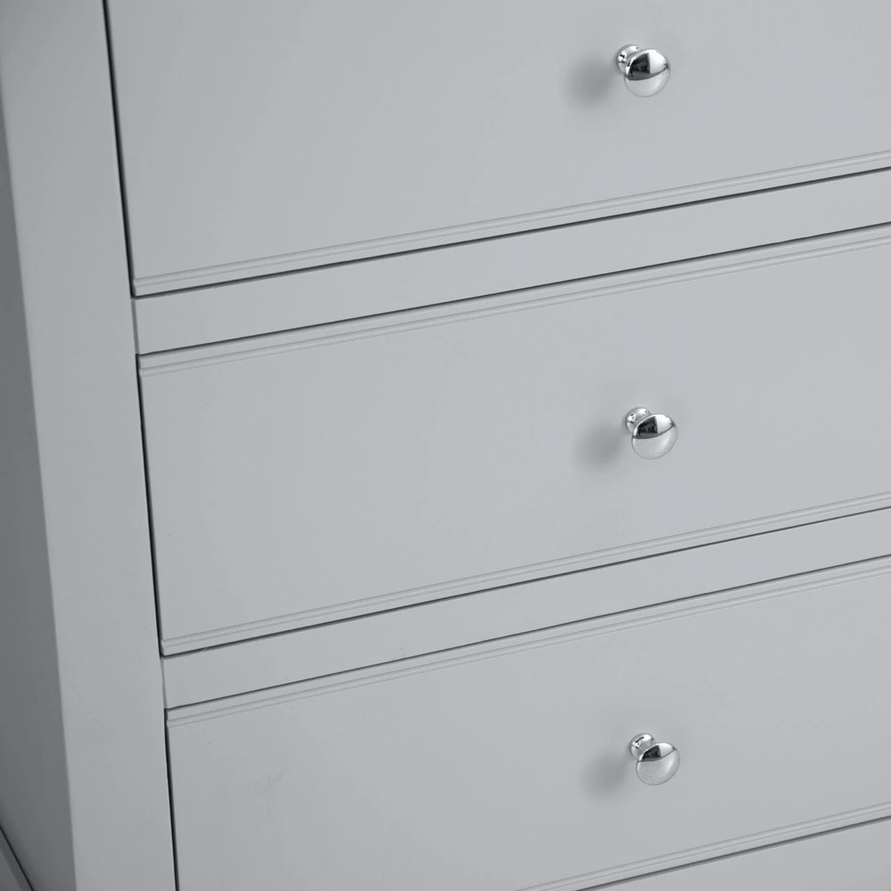 Eaton Grey Painted Oak 6 Drawer Chest 6 Eaton Grey Painted Oak 6 Drawer Chest - Image 6
