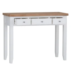Eaton White Painted Oak Dressing Table -Furniture Specialty Store EA DT W2Large