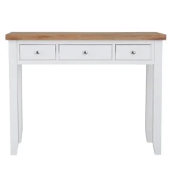 Eaton White Painted Oak Dressing Table -Furniture Specialty Store EA DT W6Large