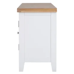 Eaton White Painted Oak Large TV Unit -Furniture Specialty Store EA LTV W7Large