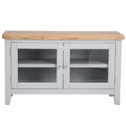 Eaton Grey Painted Oak Small TV Unit 16 Eaton Grey Painted Oak Small TV Unit -Furniture Specialty Store EA STV G6 scaled