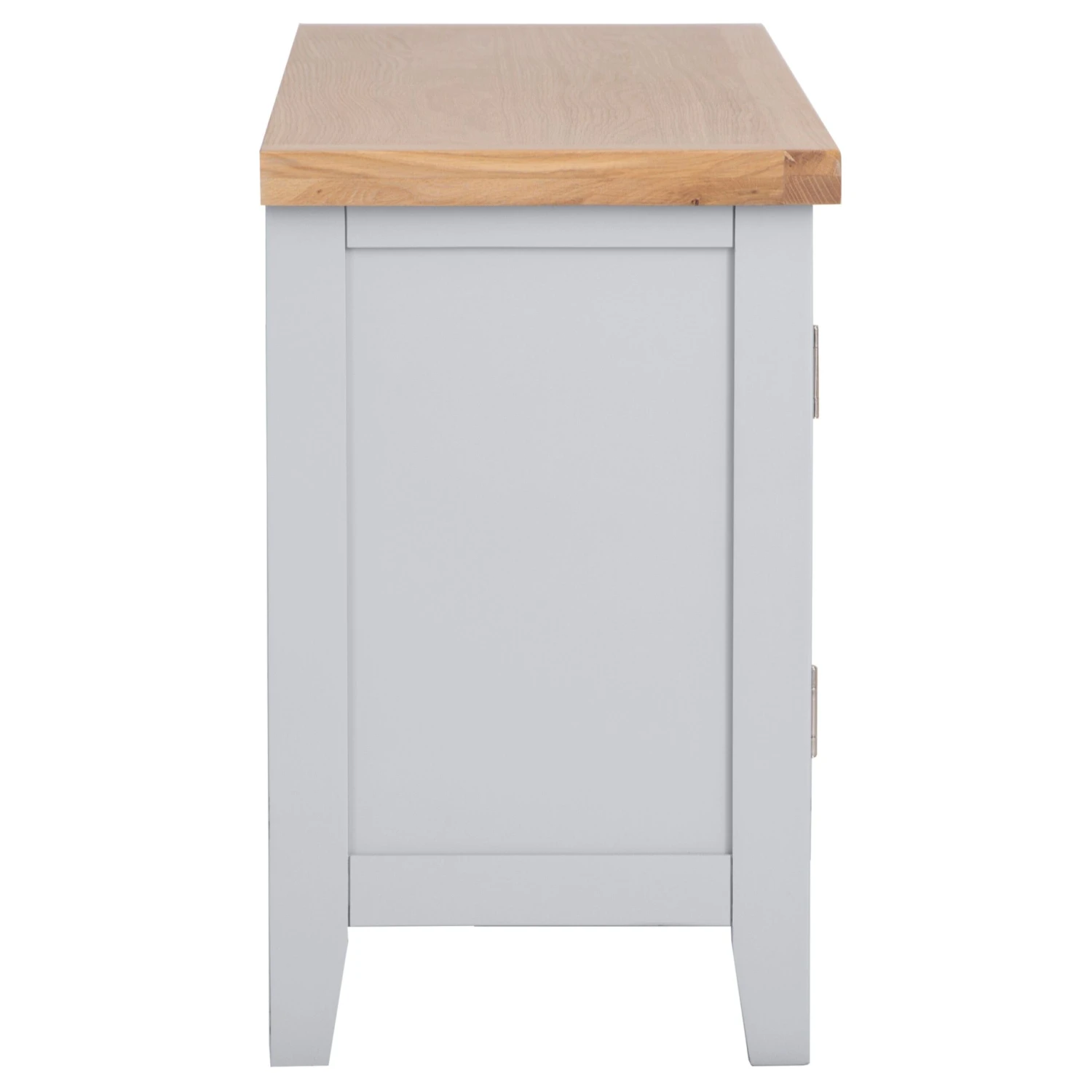 Eaton Grey Painted Oak Small TV Unit 8 Eaton Grey Painted Oak Small TV Unit - Image 8