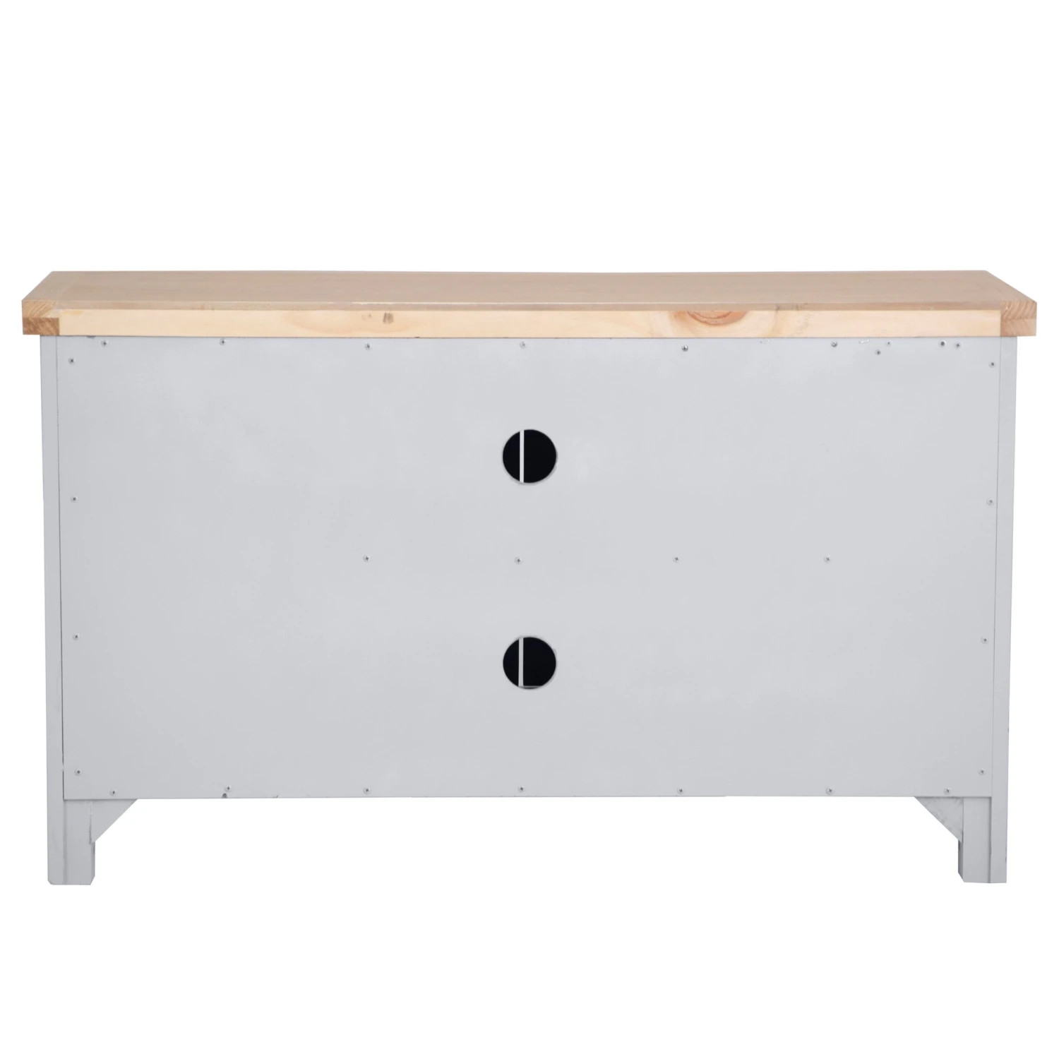 Eaton Grey Painted Oak Small TV Unit 9 Eaton Grey Painted Oak Small TV Unit - Image 9