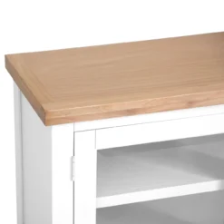 Eaton White Painted Oak Small TV Unit -Furniture Specialty Store EA STV W4Large