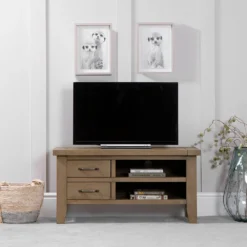 Falmouth Oak Standard TV Unit