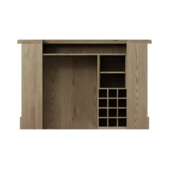 Wessex Smoked Oak Bar -Furniture Specialty Store HO BAR 07 scaled