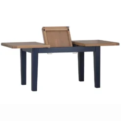Wessex Smoked Oak Blue Painted 1.3m Extending Dining Table -Furniture Specialty Store HOP 13BET B 3