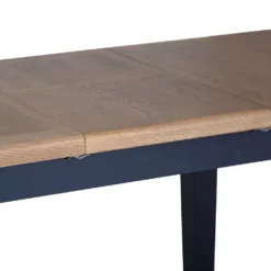 Wessex Smoked Oak Blue Painted 1.3m Extending Dining Table -Furniture Specialty Store HOP 13BET B 7