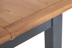 Hampshire Blue Painted Oak Small Extending Dining Table -Furniture Specialty Store HP 12BET B 1