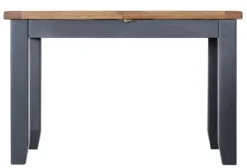 Hampshire Blue Painted Oak Small Extending Dining Table -Furniture Specialty Store HP 12BET B 4