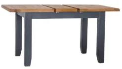 Hampshire Blue Painted Oak Small Extending Dining Table -Furniture Specialty Store HP 12BET B 7