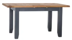 Hampshire Blue Painted Oak Small Extending Dining Table -Furniture Specialty Store HP 12BET B 8