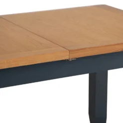 Hampshire Blue Painted Oak Medium Extending Dining Table -Furniture Specialty Store HP 14BET B 10