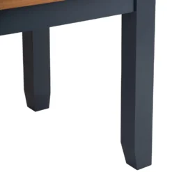 Hampshire Blue Painted Oak Medium Extending Dining Table -Furniture Specialty Store HP 14BET B 12