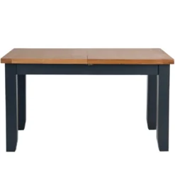 Hampshire Blue Painted Oak Medium Extending Dining Table -Furniture Specialty Store HP 14BET B 14