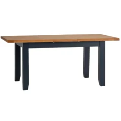 Hampshire Blue Painted Oak Medium Extending Dining Table -Furniture Specialty Store HP 14BET B 2 32b4e2de fc4d 41cd 9408 330a81e81e79