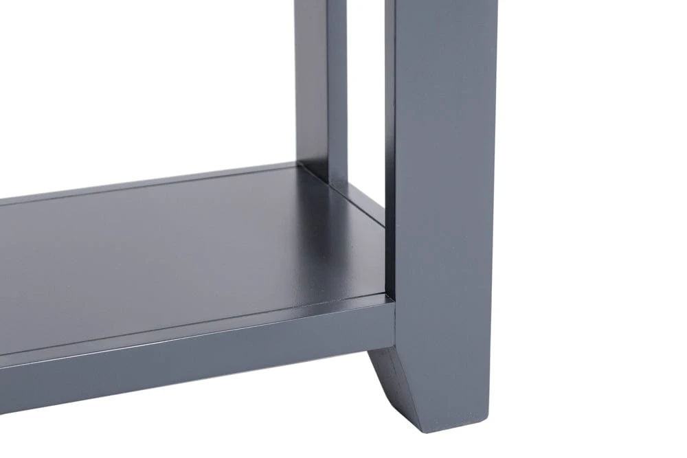 Hampshire Blue Painted Oak Console Table 7 Hampshire Blue Painted Oak Console Table - Image 7