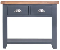 Hampshire Blue Painted Oak Console Table 20 Hampshire Blue Painted Oak Console Table -Furniture Specialty Store HP CON B 7