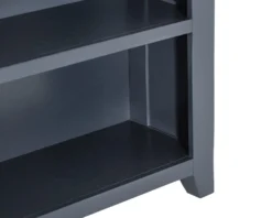 Hampshire Blue Painted Oak Large Bookcase -Furniture Specialty Store HP LBC B 5