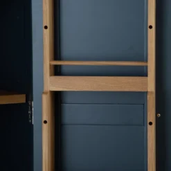 Hampshire Blue Painted Oak Large Larder Unit -Furniture Specialty Store HP LLU B 11