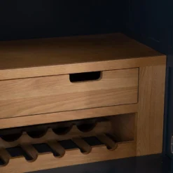 Hampshire Blue Painted Oak Large Larder Unit -Furniture Specialty Store HP LLU B 13