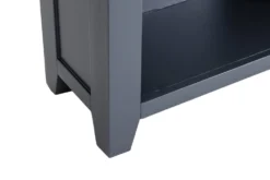 Hampshire Blue Painted Oak Low Bookcase -Furniture Specialty Store HP SBC B 3