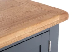 Hampshire Blue Painted Oak Extra Large TV Unit 14 Hampshire Blue Painted Oak Extra Large TV Unit -Furniture Specialty Store HP XLTV B 2